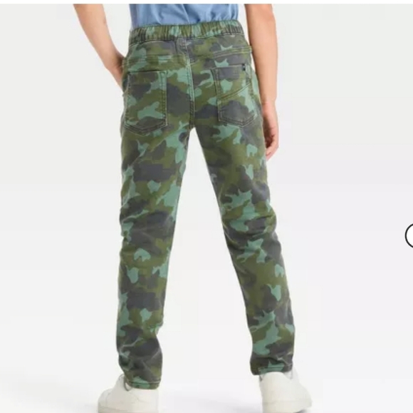 New! Boys' CamoSuper Skinny Pull-On Jeans - art class sz 8 - Picture 2 of 12